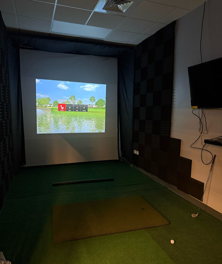 Golf Simulator at Seven Victory Fitness